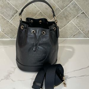 Coach Dempsey Drawstring Bucket Bag